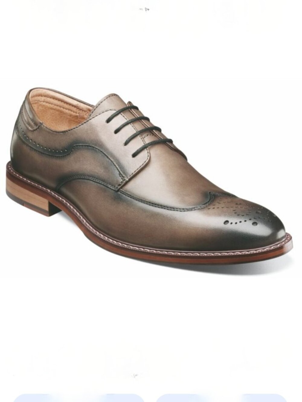 Stacey Adams Fletcher Wingtip Oxford Shoes
